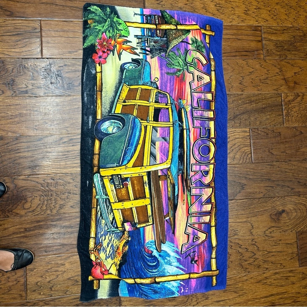 California Surf‎ Beach Towel